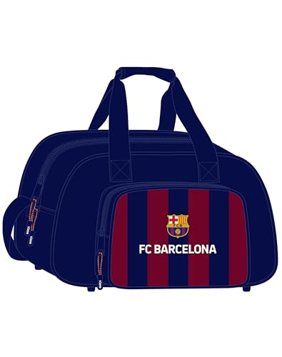 Safta F.C. Barcellona - Borsa Sportiva, Zaino Ideale Per Bambini Di Diverse Età, Comoda E Versatile, Qualità E Resistenza, 40 X 23 X 24 Cm, Colore: Bl