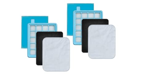 Invest Confezione Da 2 Filtri Di Ricambio Compatibili Con Philips Fc8058/01, Powerpro Compact/Activ, Filtro Aspirapolvere Fc8477/91