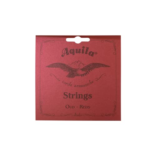 1O Aquila Turkish Oud Reds Set, Turkish Tuning, Dd-Aa-Ee-Bb-Aa-E