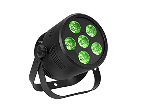 Eurolite Led Silent Par 6 Qcl Floor Sw | Floor Spot Led Con Mix Di Colori Rgb/Ww