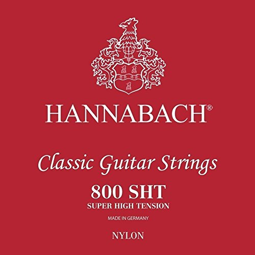 Hannabach Corde Per Chitarra Classica Serie 800 Super High Tension Muta 3 Corde Basse