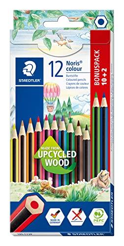 12 Lã ¡Pices Di: Noris Colour Steadtler, 10 + 2 Gratis