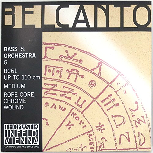 G 3/4 Belcanto Double Bass Con Anima Di Filo Cromato