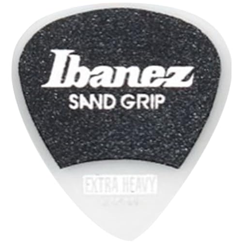 Ibanez Ppa16Xsgwh - Conf. 6 Plettri Exrta H - Grip Sabbiato - Bianco