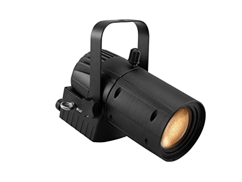 Eurolite Led Ppc-20 Ww Spot | Faretto Senza Ventola Con Led Cob Da 20 W, Angolo Di Diffusione Regolabile, Resa Cromatica (Cri) > 95