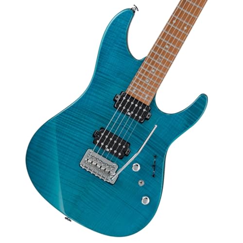 Ibanez Martin Miller Mm1-Tab Az Signature Transparent Aqua Blue - Chitarra Elettrica