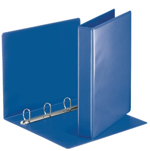 Esselte Essentials, Raccoglitore 4 Anelli 5 Cm Blue