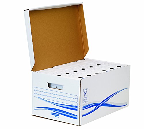 Bankers Box 4460504 Basic Maxi Scatola Archivio, 6 X 8 Cm