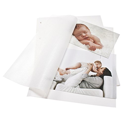 Goldbuch 83001 - Cartoncino Fotografico Con Pergamena, 20 Fogli, Per Raccoglitori E Raccoglitori Bella Vista, Con Riempimento Di Album Fotografici, Fo