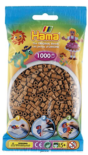 Hama – Midi Sachet 1000 Perline Marrone Lucida N, 207 – 76
