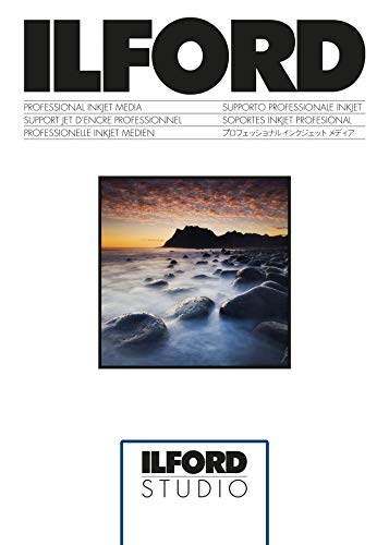 Ilford Studio - Cartolina In Raso, 250 G/Mq, 10 Ml, 102 X 152 Mm, 100 Fogli