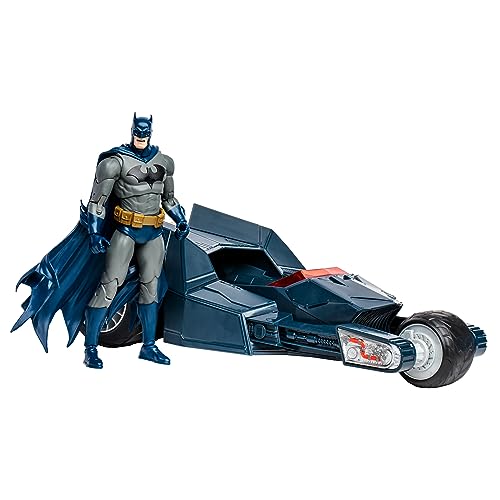 Mcfarlane Dc Multiverse Batman & Bat-Raptor Gold Label - Confezione Da 2 Pezzi Da Collezione Incredibilmente Dettagliata Con Ultra Articolazione, Veic