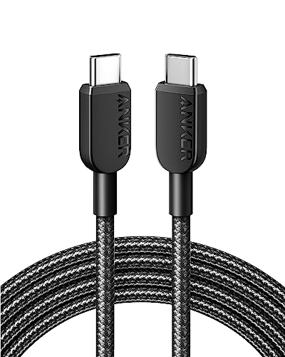 Anker Cavo Usb C (2.0), (60W/3A) Cavo Di Ricarica Usb C Ricarica Rapida Per Iphone 15, Samsung Galaxy S22, Ipad Pro 2021, Ipad Mini 6, Ipad Air 4, Mac