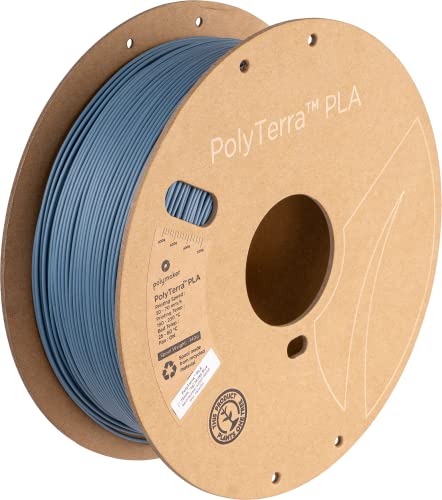 Polymaker Polyterra Pla Muted Series - 1.75Mm - 1Kg - Blu