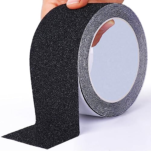 Oqingluan Nastro Adesivo Antiscivolo, 5Cm*10M Nastro Antiscivolo Da Esterno, Strisce Adesive Antiscivolo Per Scale, Nastro Di Sicurezza, Per Interni E