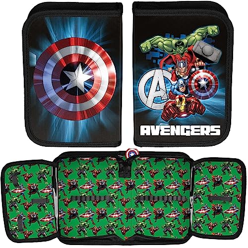 Paso Avengers Astuccio Espandibile Senza Accessori, Nero, Astuccio