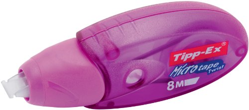 Bic Correttore Roller Tipp-Ex ® Micro Tape Twist, 8 M X 5 Mm, Rosa