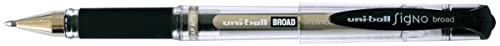 Uni-Ball Um153C N - Penna Gel Signo Broad, Colore: Nero