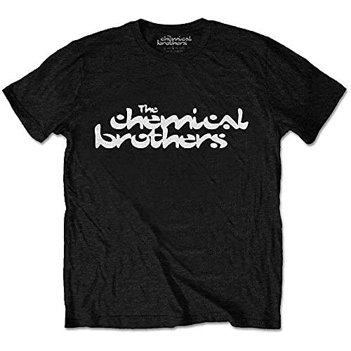 Rock Off The Chemical Brothers Unisex T-Shirt: Logo (Small) - Large - Black - Unisex
