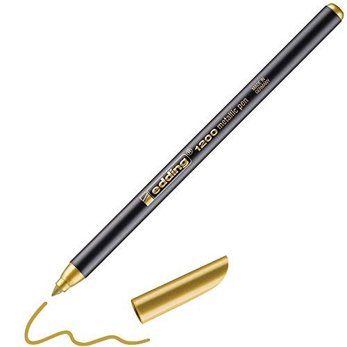 Edding 1200 Metallic - Pennarello A Punta Fine