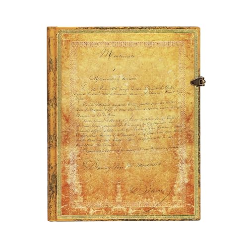 Paperblanks | 150º Anniversario Della Morte Di Dumas | Diari A Copertina Rigida | Ultra | Bianco
