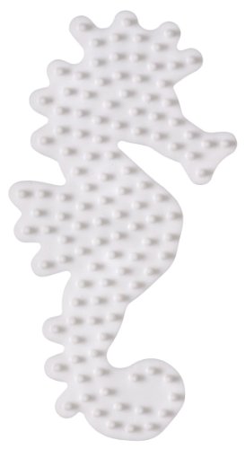 Hama Pegboard Pannello Forato Per Giocare Con Le Perline, A Forma Di Cavalluccio Marino