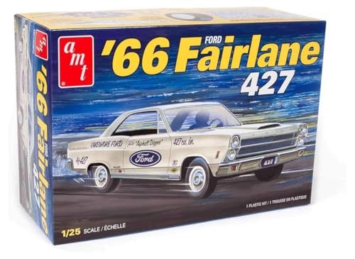 Amt 1966 Ford Fairlane 427 - Kit Modello In Scala 1:25