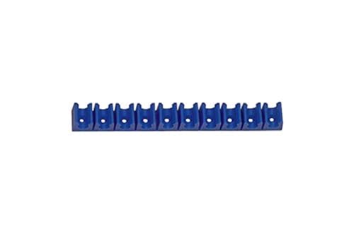 Tubo A Morsetto In Polietilene, Blu, Per Tubo Con Diametro Esterno 10 Mm