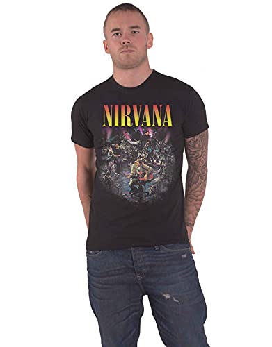 Nirvana Unplugged Photo T-Shirt Nero M
