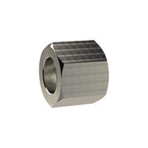 Dado Esagonale G 1/4, Per Beccucci Lw 9, Sw 17, Ottone Nero, Pressione Max. 25 Bar Max. 150 °C