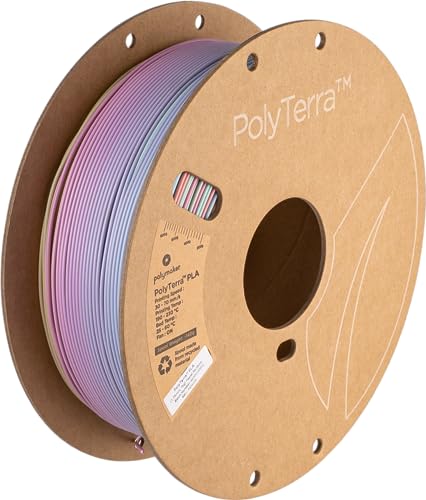 Polymaker Polyterra Pla Gradient - 1.75Mm - 1Kg - Pastel Rainbow