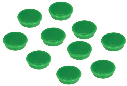 Franken Hm30 02 - Magnete, Ø 32 Mm, 800 G, Verde, 10 Pezzi
