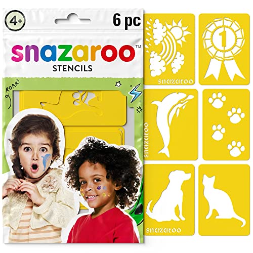 Snazaroo - 6 Stencil Misti
