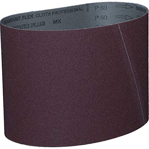 Bohr Mxl - Nastro Abrasivo, 40 X 577 Mm, Grana 80, 12 Pezzi
