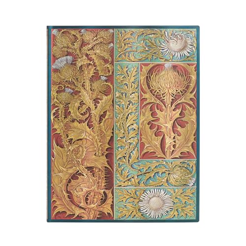 Paperblanks | Cardo Selvatico | Flexi A Copertina Morbida | Ultra | Righe: Flexi Softcover, 100 Gsm, Ribbon Marker, Memento Pouch, Elastic Closure