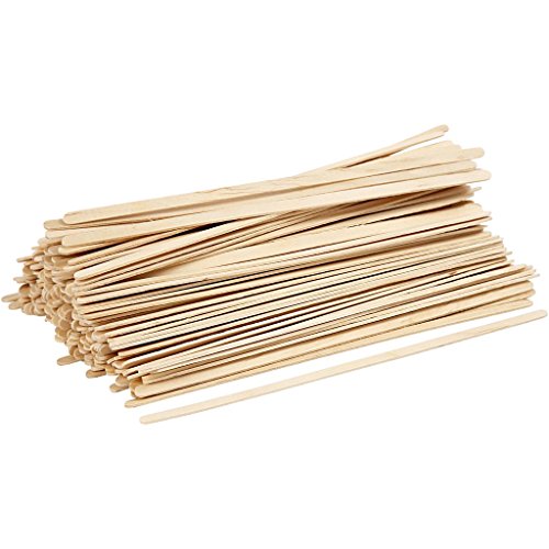 Lolly Sticks, L, 19 Cm, Betulla, Lunghi, Sottili, 200 Pezzi