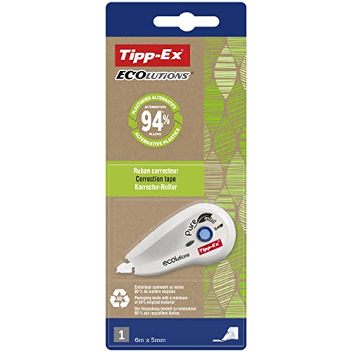 Bic Tipp-Ex Ecolutions (R) ® Pure Mini, 6 X 13 Mm, Confezione Da 1