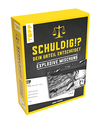Schuldig?! Dein Urteil Entscheidet - Explosive Mischung. Krimispiel In 50 Karten: Die Gerichtsverhandlung Am Spieltisch: Diskutiert, Trefft Entscheidu