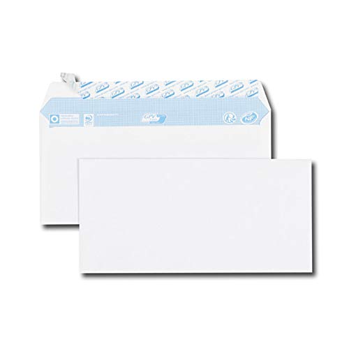 Gpv 2854 Buste, Dl, 110 X 220 Mm, Bianco, Senza Finestra