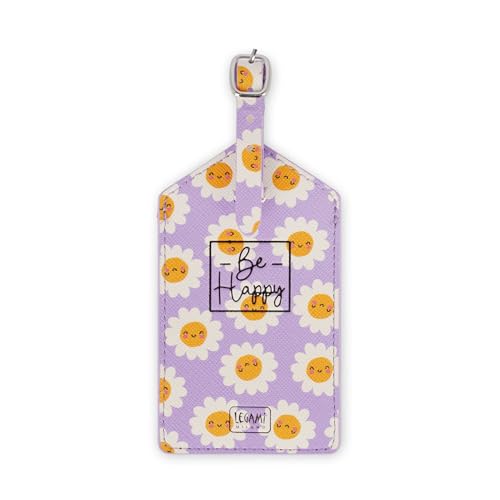Legami - Etichetta Bagaglio, Luggage Tag Per Valigia, Accessorio Per Viaggio Aereo Crociera Treno, Tag Del Bagaglio Per Proteggi Dati In Pelle Pu E Mi