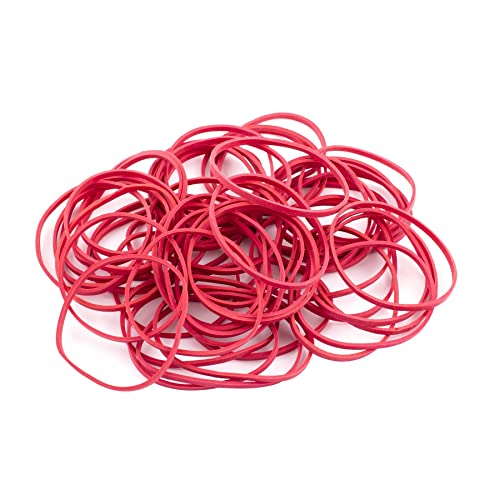 D.Rect Fascia Elastica 1.5X3Mm 1/2 Circonferenza 100Mm | Fascia Elastica Per La Casa, Il Lavoro, L'Ufficio | Riutilizzabile, Durevole | Borsa Stabile