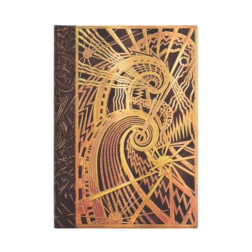 Paperblanks | Spirale Del Chanin Building | Diari A Copertina Rigida | Midi | Bianco: Hardcover, 120 Gsm, Ribbon Marker, Memento Pouch, Elastic Closur