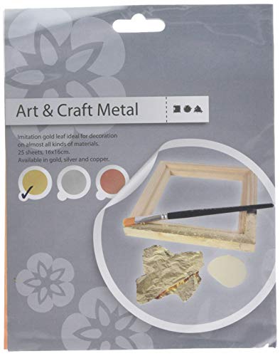 Creative Company - 25 Fogli 16X16 Cm, Oro
