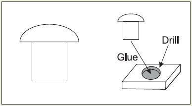 Plus Model 461 – Accessori Per Modellismo Rivets 0.7 Mm