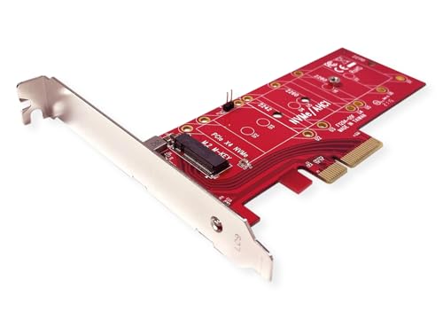 Roline Pcie 4.0 X4 3.3V5A - Adattatore Host Per Ssd Pcie Nvme M.2 Da 110 Mm