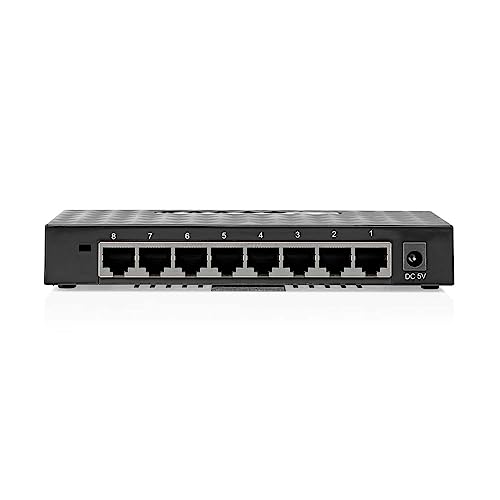 Nedis Interruttore Di Rete | Velocità Wireless: Gigabit | Quantità Di Porte Ethernet: 8