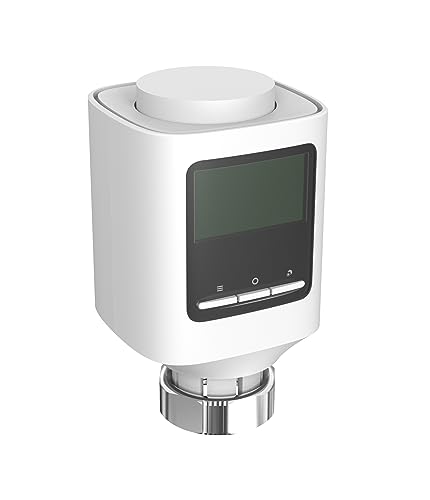 Woox Valvola Intelligente Singola Per Termosifoni, R7067S Zigbee Bianco