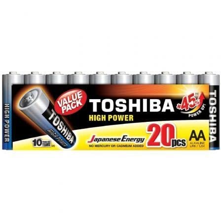 Toshiba Lr6Gcp Mp-20 Battery Single-Use Battery Aa Alkalina