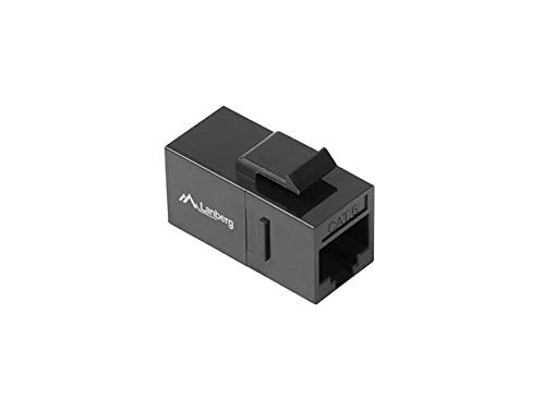 Lanberg Connettore Rj45 Feed-Thru Keystone Ksu6-3000 - 2 X Rj45 Femmina Esterno - Utp - Cat.6