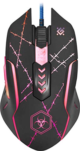 Defender Forced Gm-020L Mouse Usb Ottico 3200 Dpi Nero